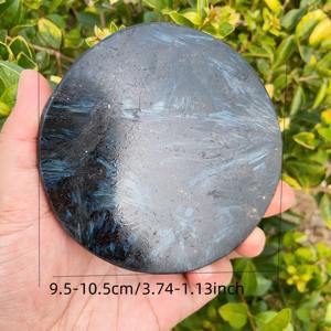 Piedra de Astrofilita al por Mayor, Losa Redonda de Estilo Bohemio, Tendencia de Moda para Decoración del Hogar Única, Regalos Navideños - Product Image 2