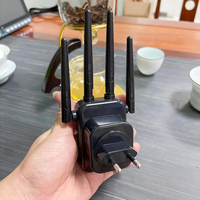 Wifiエクステンダー5GWifiリピーター1200Mbps信号ブースターWifiブースターワイヤレス信号リピーター
