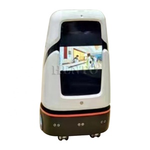 Robot de livraison de nourriture sans pilote/robot de service d'hôtel/robots de réception commerciale - Product Image 3