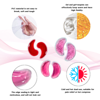 Novedades 2026, Productos de Tendencia Personalizados, Compresa Fría y Caliente Reutilizable para Ojos, Compresa de Gel de PVC, Compresa de Hielo para Debajo de los Ojos