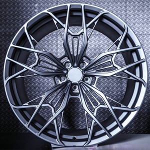 Jantes en aluminium forgé sur mesure, finition gris mat, 18-21 pouces, 5x112/120, 25 mm, 5x114.3 pour Série 5 F10, Série 3 I3 - Product Image 2