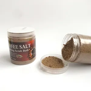 OEM 350g Bio-Kaffee-Peeling Private Label Körper bad Salz Peeling Peeling