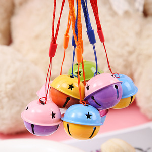 Two Tone Metal Christmas Bell <b>Keychain</b> 4cm Zinc Alloy Portable Holiday Gift Friend Present Small Decorative Pendant - Product Image 1