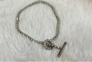 Brazalete de Piedra Natural de Alta Gama, Chapado en Oro de 18K, Brazalete Geométrico de Latón, Elegante Brazalete Abierto con Círculo Infinito para Mujer - Product Image 3