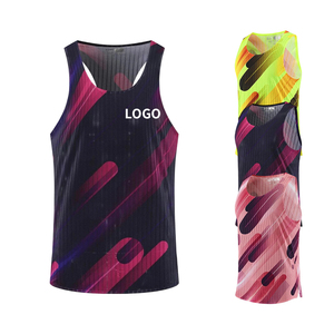 Chaleco Deportivo para Hombre, Ligero, Transpirable, de Secado Rápido, Sin Mangas, para Entrenamiento de Maratón - Product Image 1