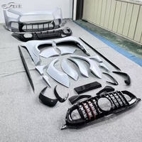 Kits en fibre de carbone style fusée GT63 à B900 comprenant pare-chocs, extensions d'ailes, lèvre de pare-chocs et calandre pour pare-chocs de voiture X290 2019+