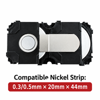 Nouveau modèle 46950 Support de batterie parallèle pour configuration maximale 4S6P, avec entretoises pour cellules 4680 Lithium-ion, support de batterie cylindrique