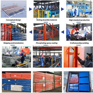 Đa cấp thép nhà kho tầng lửng nền tảng lửng Kệ công nghiệp lửng Cấu trúc kim loại lưu trữ giá Tầng Kệ - Product Image 5