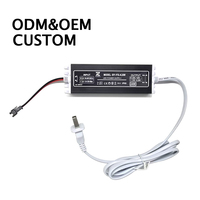 AC100-240V 12V LED pilote transformateur éclairage tactile gradateur interrupteur connecter désembuage Film alimentation à découpage