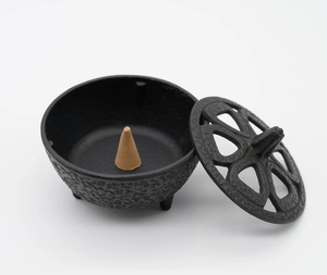 Bâtons d'encens en forme de lotus traditionnels en fonte, porte-bâton bouddhiste <span class=keywords><strong>zen</strong></span> - Product Image 3