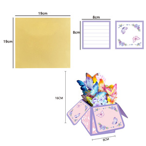 Tarjeta <span class=keywords><strong>de</strong></span> cumpleaños emergente 3D ahuecada a mano personalizada, tarjeta <span class=keywords><strong>de</strong></span> felicitación plegable creativa con caja <span class=keywords><strong>de</strong></span> regalo <span class=keywords><strong>de</strong></span> papel divertida para CELEBRACIÓN <span class=keywords><strong>DE</strong></span> Navidad - Product Image 5