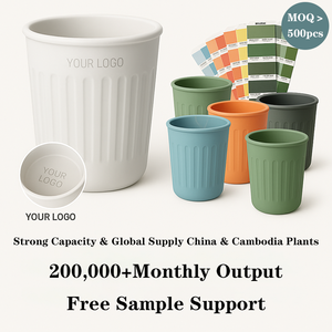 Vaso de Silicona para Exteriores de 300 ml, Libre de BPA, Irrompible, con Logotipo Personalizado, Ecológico, Ideal para Camping, Senderismo, Viajes y Uso Diario - Product Image 6