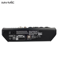 Console de mixage numérique professionnelle MY MIC MG8 pour DJ, interface audio, carte son et mixeurs 8 canaux pour karaoké, chant et discours