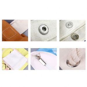 กระเป๋าหิ้วชายหาดแบบกำหนดเองสำหรับผู้หญิง กระเป๋าผ้าแคนวาสส่วนตัวสำหรับฤดูร้อนและของขวัญสำหรับการเดินทาง ไอเดียของขวัญแปลกใหม่จากโรงงาน - Product Image 6