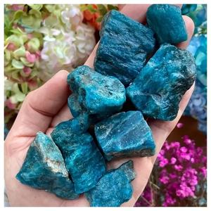 Piedras de Apatita Azul Natural al por Mayor, Gemas en Bruto a Granel para Pulido y Joyería, Regalo Ideal para Enamorados - Product Image 5