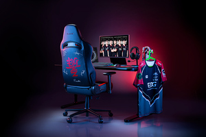 เก้าอี้เกมมิ่ง Razer <span class=keywords><strong>ENKI</strong></span> X EDG รุ่นลิมิเต็ดอิดิชั่น หนังหรูหรา สีดำเขียว เก้าอี้เกมมิ่งตามหลักสรีรศาสตร์ รุ่น EDWARD GAMING EDITION - Product Image 6