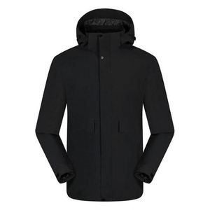 Veste d'hiver imperméable pour homme 3 en 1, coupe-vent, avec logo personnalisé et doublure en polaire - Product Image 5