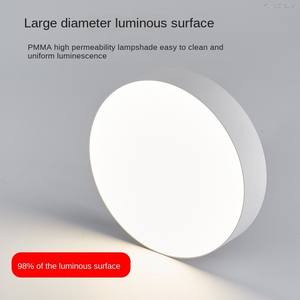 Plafonnier LED IP65, découpe de 90 mm, dimmable, anti-éblouissement, pour chambre à coucher, salon, hôtel, haute luminosité, durable - Product Image 2