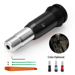 Cnspeed Car Gear <b>Shift</b> <b>Knob</b> Aluminum Alloy Manual To Automatic Converter For Car Gear Shifter - Product Image 2