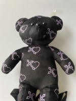 Sac à dos en peluche pour enfants avec logo personnalisé de haute qualité, sac en peluche pour enfants, sac en peluche 3D avec impression d'ours en peluche, sac à dos pour bébé