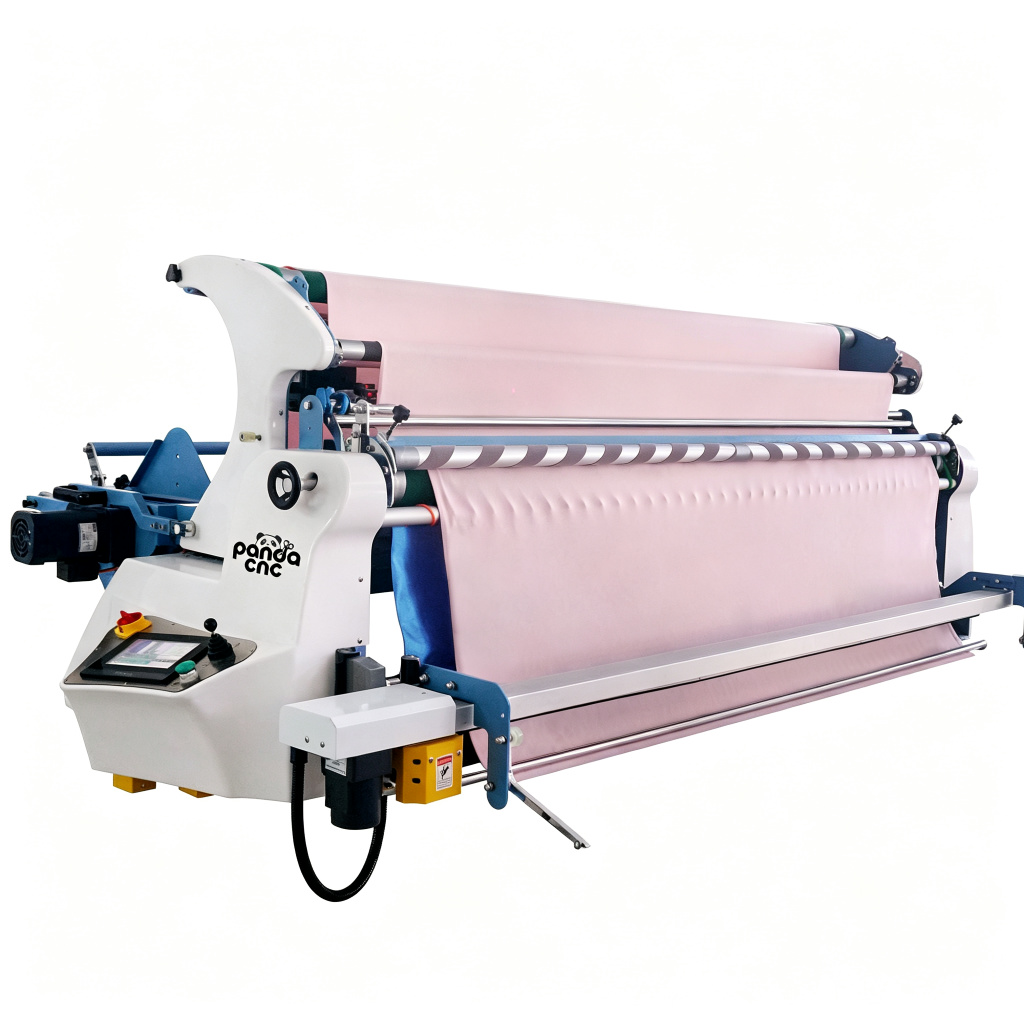 Multilayers Nonwoven Cotton Motor Gearbox Engine Core Components Fully Automatic Cloth Fabric Spreading Machine 220V 2500W