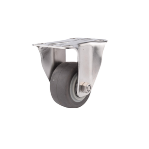 Mittelschwere 2-Zoll-Edelstahl-TPR-Verriegelungs-Lenkrollen 304/316 mit OEM-Unterstützung für Bremssteif-Hohl rollen - Product Image 6