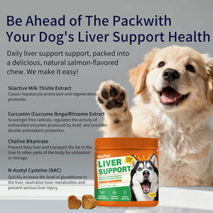 Custom <strong>Milk</strong> Thistle Liver Soft <strong>Chews</strong> for Pets Kidney Health Supplement for Dogs Cats Liver Support <strong>Chews</strong> - Product Image 4