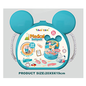 Bolso de hombro de plástico para niños, juguete médico, 20 Uds., gran oferta, <span class=keywords><strong>2022</strong></span> - Product Image 3