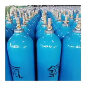Yüksek kaliteli taşınabilir oksijen tankı şişesi Tabung Oksigen 6m3 2 litre 40l oksijen silindiri gaz silindiri Cilindros De Oxigeno tıbbi