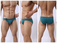 Shorts de bain pour hommes, coupe bikini, taille basse, fins, style jeune, avec lien de fermeture, en Nylon/Cachemire, taille élastique, imperméables, XXL