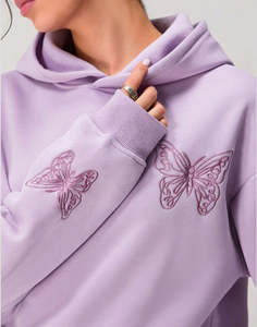 Sudaderas y Hoodies de Moda Urbana Extra Grandes para Mujer, Bordado Personalizado, Estilo Urbano - Product Image 3