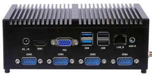 New 3.5Inch Ce1ler-on J4025/J4125 Realtek 8111H 1*MINI_PCIE 4G USB COMRS232 485 DDR4 SSD MSATA SATA VGA 1HD1MI Mini Pc Celeron