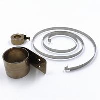 Resorte Plano de Acero Inoxidable, Resorte de Tensión de Bobina Plana de Alta Precisión, Resorte Helicoidal Plano de Fuerza Constante para Botón de Control