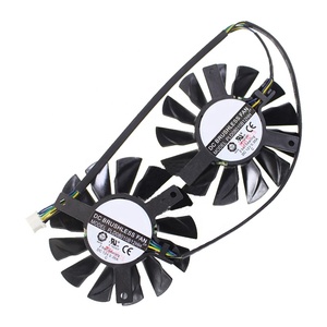75 มม. PLD08010B12HH 12V 0.35A 4 พินพัดลมระบายความร้อนสำหรับ <span class=keywords><strong>GTX</strong></span> <span class=keywords><strong>660</strong></span> <span class=keywords><strong>GTX</strong></span> 670 <span class=keywords><strong>GTX</strong></span> 680 กราฟิกการ์ดคูลเลอร์พัดลม - Product Image 1