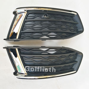 Paraurti anteriore inferiore fendinebbia griglia Trim auto fendinebbia copertura griglie per <span class=keywords><strong>Audi</strong></span> <span class=keywords><strong>A6</strong></span> C8 <span class=keywords><strong>2019</strong></span> OEM 4KD 807 647/648 - Product Image 1
