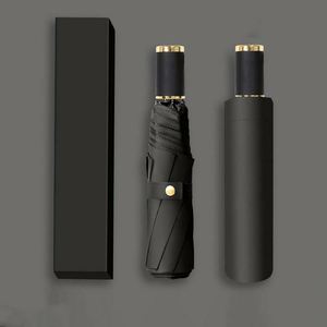 Paraguas Plegable de Lujo con Logotipo Personalizado, Ecológico, Resistente al Viento, Apertura y Cierre Automáticos, Portátil, para Viajes, Negocios, Regalo Promocional - Product Image 6