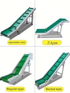 Convoyeur d'<span class=keywords><strong>angle</strong></span> d'inclinaison réglable pour la logistique d'entrepôt de magasin d'alimentation de restaurant d'industrie alimentaire pour diverses industries - Product Image 6