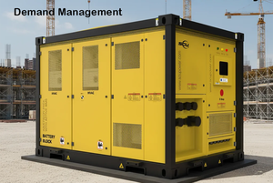 Système hybride de générateur statique SCU GRES-150-100II avec batterie LFP de 76,8 kWh et chargeur EV de 30 kW - Product Image 6