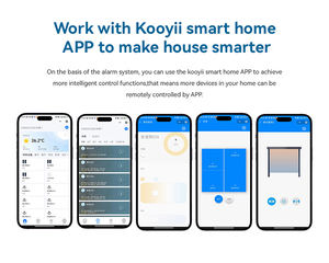 Sistema de alarma de seguridad 4G APP Control + CMS SISTEMA DE GESTIÓN Kooyii Smart Home APP - Product Image 6