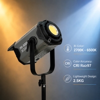 FG 500X 500W COB Studio Light Ra≥97, contrôle APP/DMX, luminosité 97 900lx pour la photographie et le streaming en direct professionnels