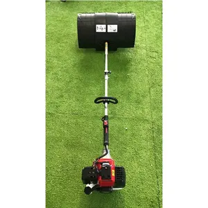 Multifunctional professional hand push road brusher rechargeable cordless sweeper artificial grass sweeper