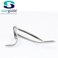 SeaGuide – ensemble de 10 pièces en acier inoxydable, canne de guidage de bateau de surf, composant de construction, réparation de canne à pêche, accessoire de bricolage
