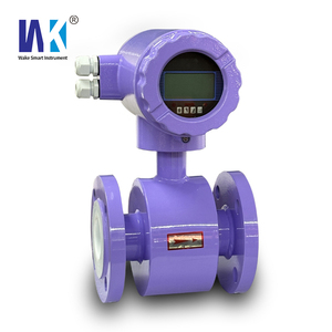 เครื่องวัดการไหลของแม่เหล็กไฟฟ้าโมดูล4G SUS316L 0.5% R ความแม่นยำ <span class=keywords><strong>Modbus</strong></span> RS485คอมพิวเตอร์ - Product Image 1