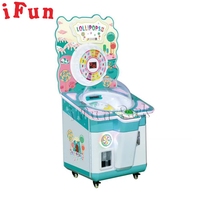Machine à bonbons sucette enfants jeu d'arcade intérieur attraper machine à bonbons