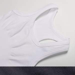 Gilet a compressione da uomo con spalline larghe corsetto Spandex modellante petto in maglia Shapers termici senza maniche per il controllo della pancia - Product Image 4