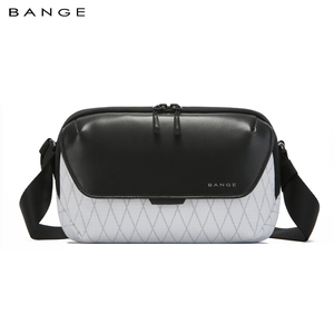 BANGE, bolso cruzado impermeable de moda minimalista, bolso bandolera de poliéster ligero, bolso de pecho para uso diario y senderismo - Product Image 2