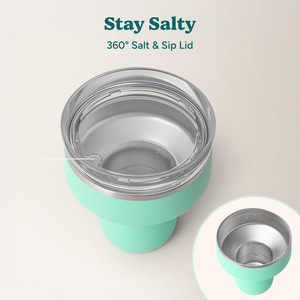 <span class=keywords><strong>Verre</strong></span> à cocktail Margarita en acier inoxydable 304 à double paroi, <span class=keywords><strong>tasse</strong></span> à martini isolée de 16 oz - Product Image 2