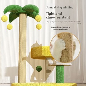 Structure d'escalade pour chat, étagère pour chat, capsule spatiale pour chat, lit pour chat, arbre à chat avec plateforme <span class=keywords><strong>de</strong></span> observation intégrée, jouets pour chat - Product Image 3