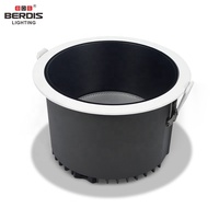 Éclairage commercial encastré pour intérieur, downlight 50W, projecteur LED anti-éblouissement