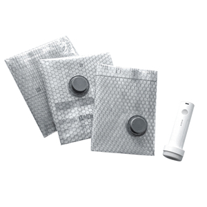 Sacchetti G-Vacuum da Viaggio con Pompa ad Aria Ricaricabile, Confezione da 1 Buste Compressione Misura Bagaglio a Mano <span class=keywords><strong>per</strong></span> <span class=keywords><strong>Valigie</strong></span> e Trolley - Product Image 2